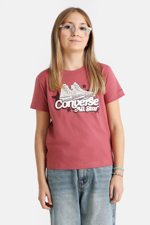 Converse Retro Sneaker GFX T-Shirt | Royal Flushed | Mädchen  | M von Converse