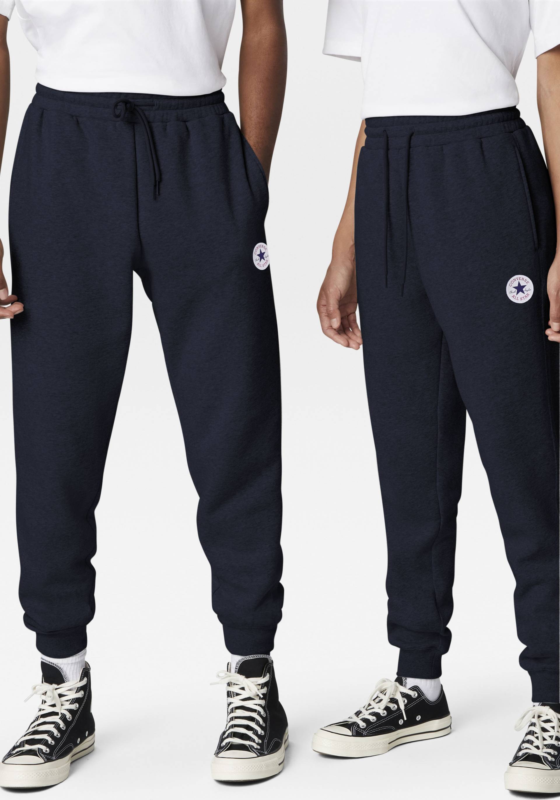 Converse Jogginghose »CONVERSE GO-TO STANDARD FIT CHUCK TAYLOR PATCH PANTS«, (1 tlg.) Converse Jogginghose »CONVERSE GO-TO STANDARD FIT CHUCK TAYLOR PATCH PANTS«, (1 tlg.) von Converse