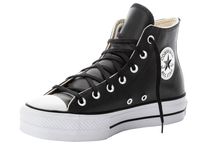 Converse Sneaker »CHUCK TAYLOR ALL STAR LEATHER PLATFORM«, Sneaker aus weichem Leder von Converse