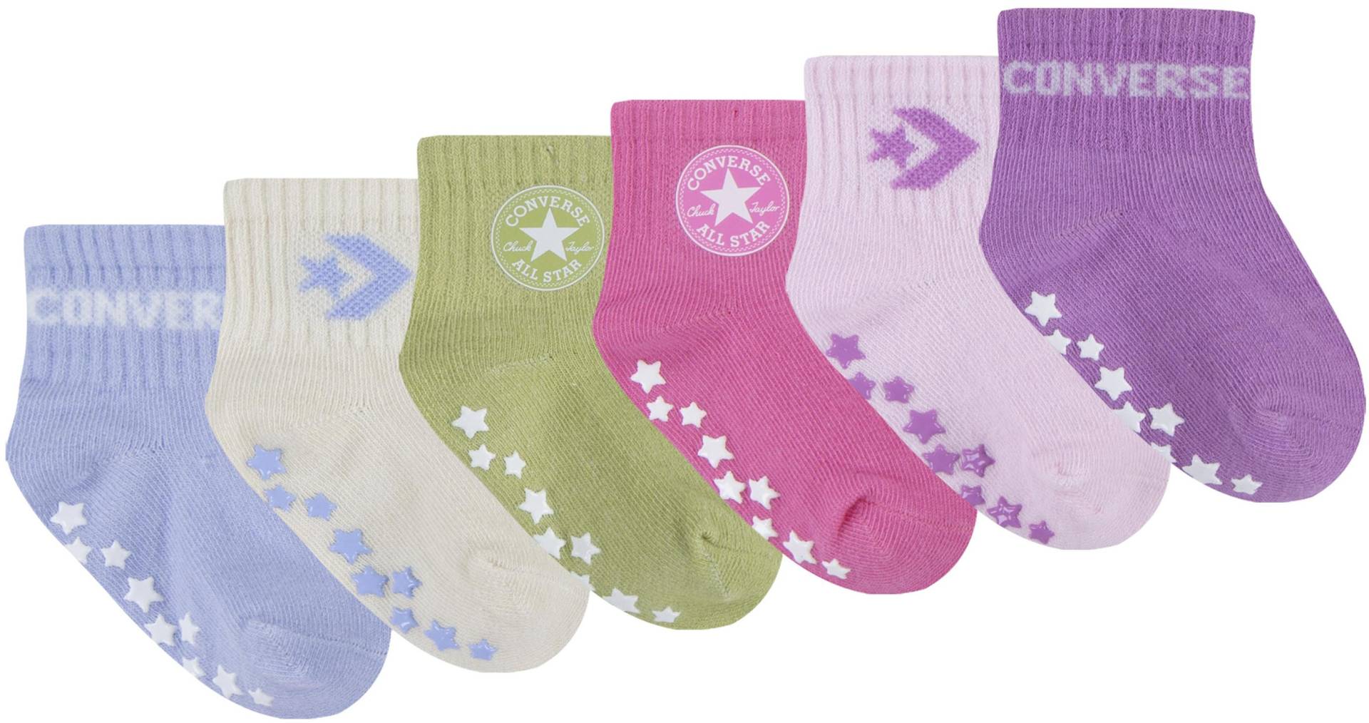 Converse Socken »CHN CORE 6PK GRIP INF TOD SCKS«, (6 Paar) von Converse