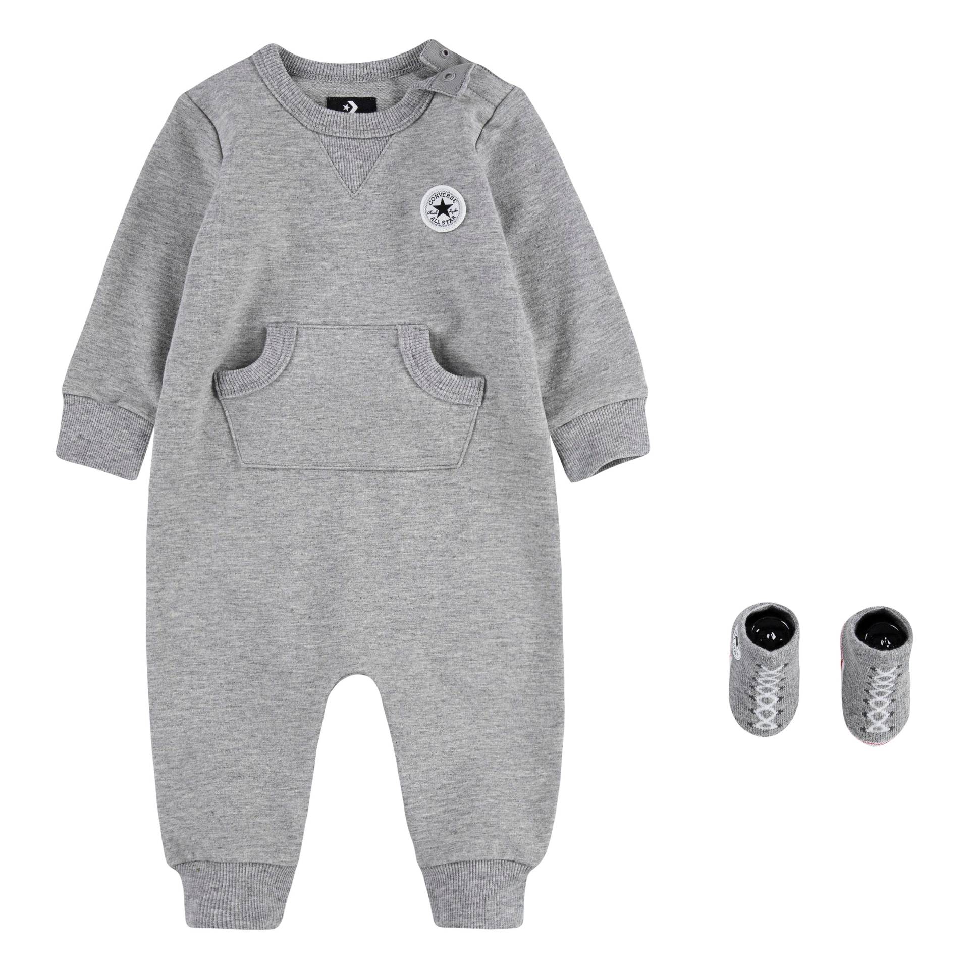 Converse Strampler »LIL CHUCK COVERALL W/ SOCK BOOTIE S«, (Set) von Converse