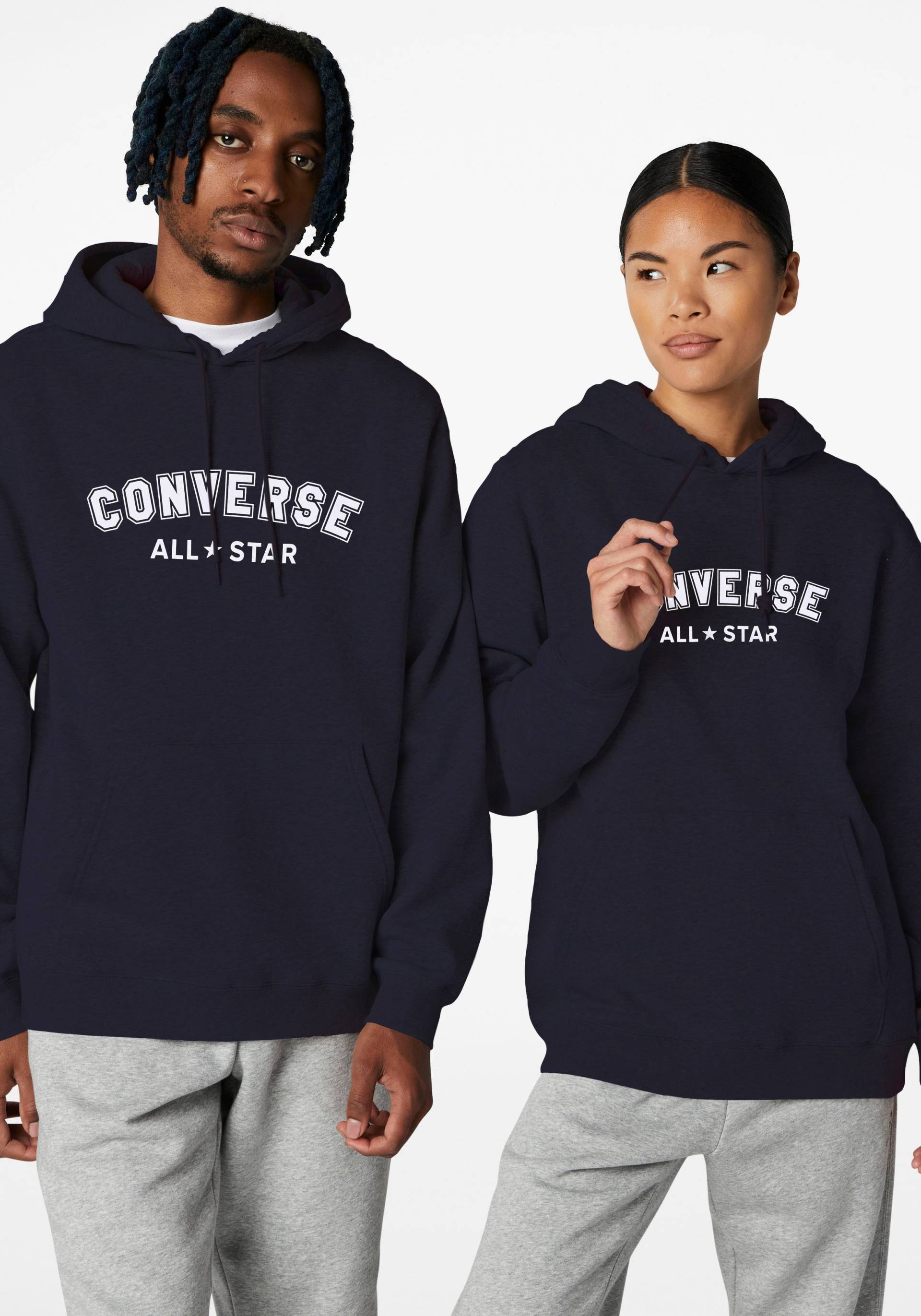 Converse Sweatshirt »UNISEX WORDMARK BRUSHED BACK FLEECE« von Converse