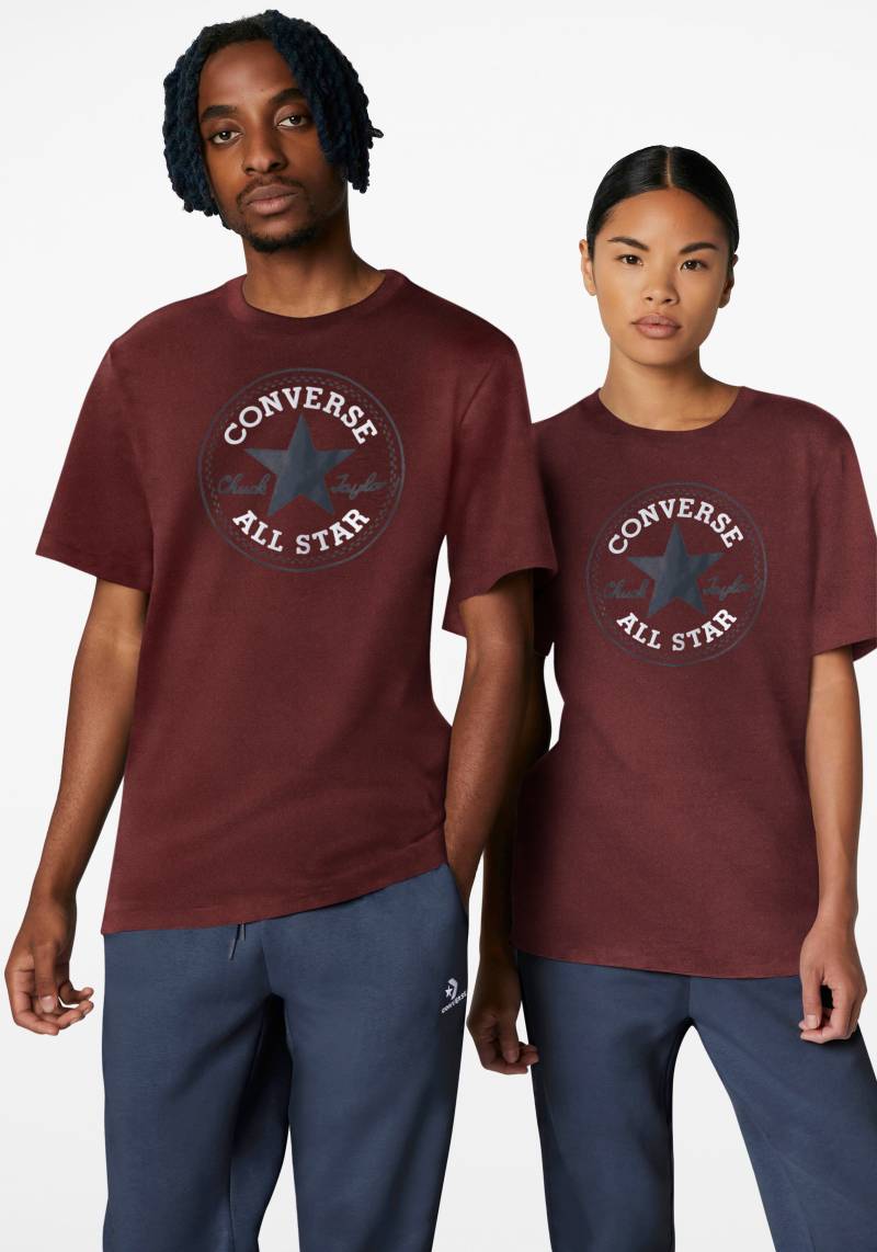 Converse T-Shirt »CONVERSE GO-TO ALL STAR PATCH STANDARD-FIT T-SHIRT«, Unisex von Converse