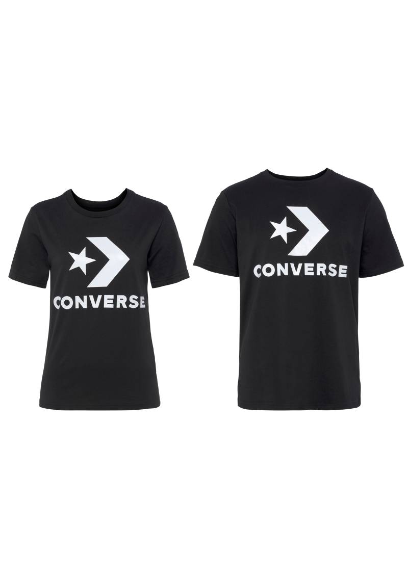 Converse T-Shirt »Unisex GO-TO STAR CHEVRON LOGO STANDARD-FIT«, Unisex von Converse