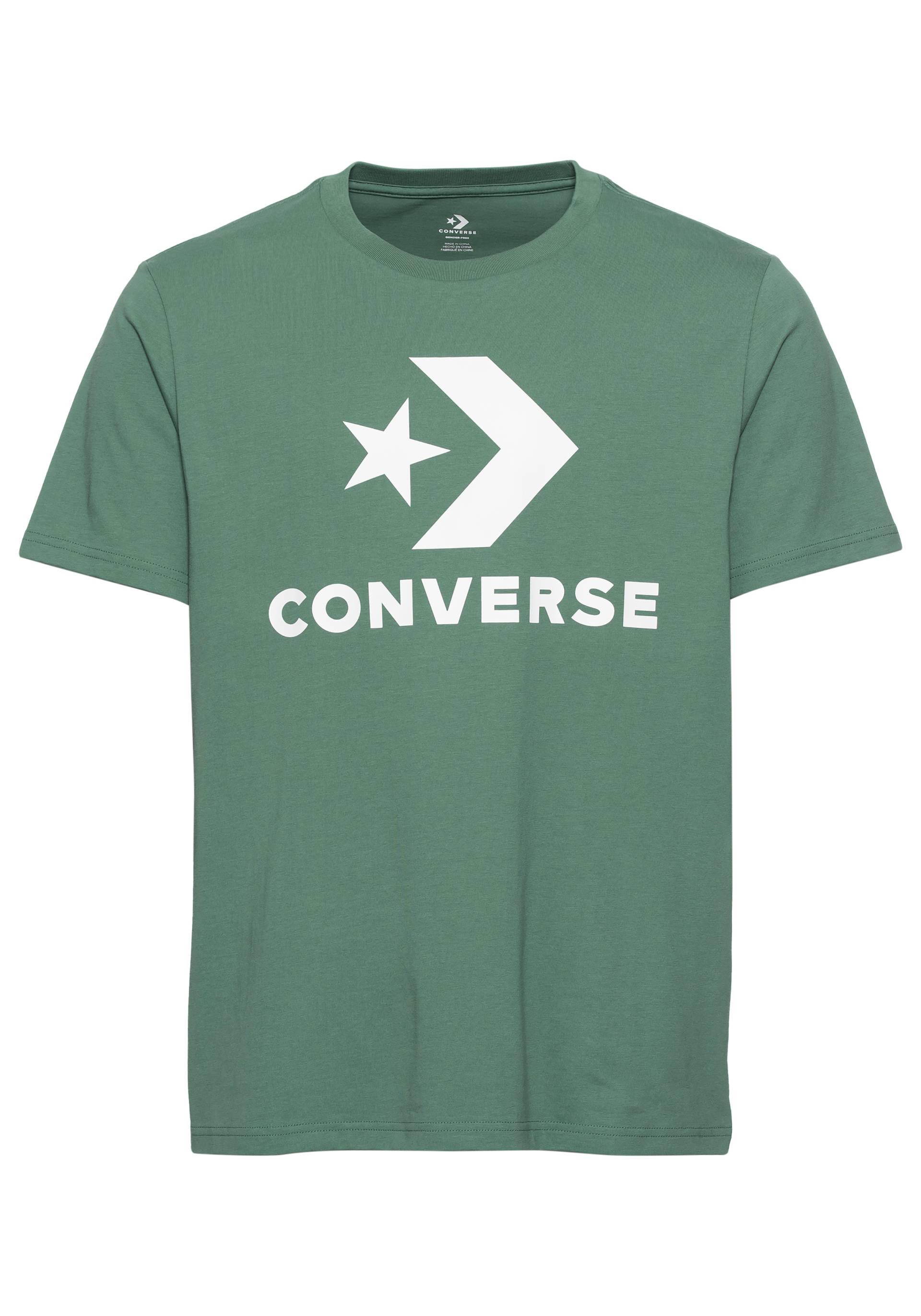 Converse T-Shirt »CONVERSE GO-TO STAR CHEVRON LOGO STANDARD-FIT T-SHIRT«, Unisex von Converse