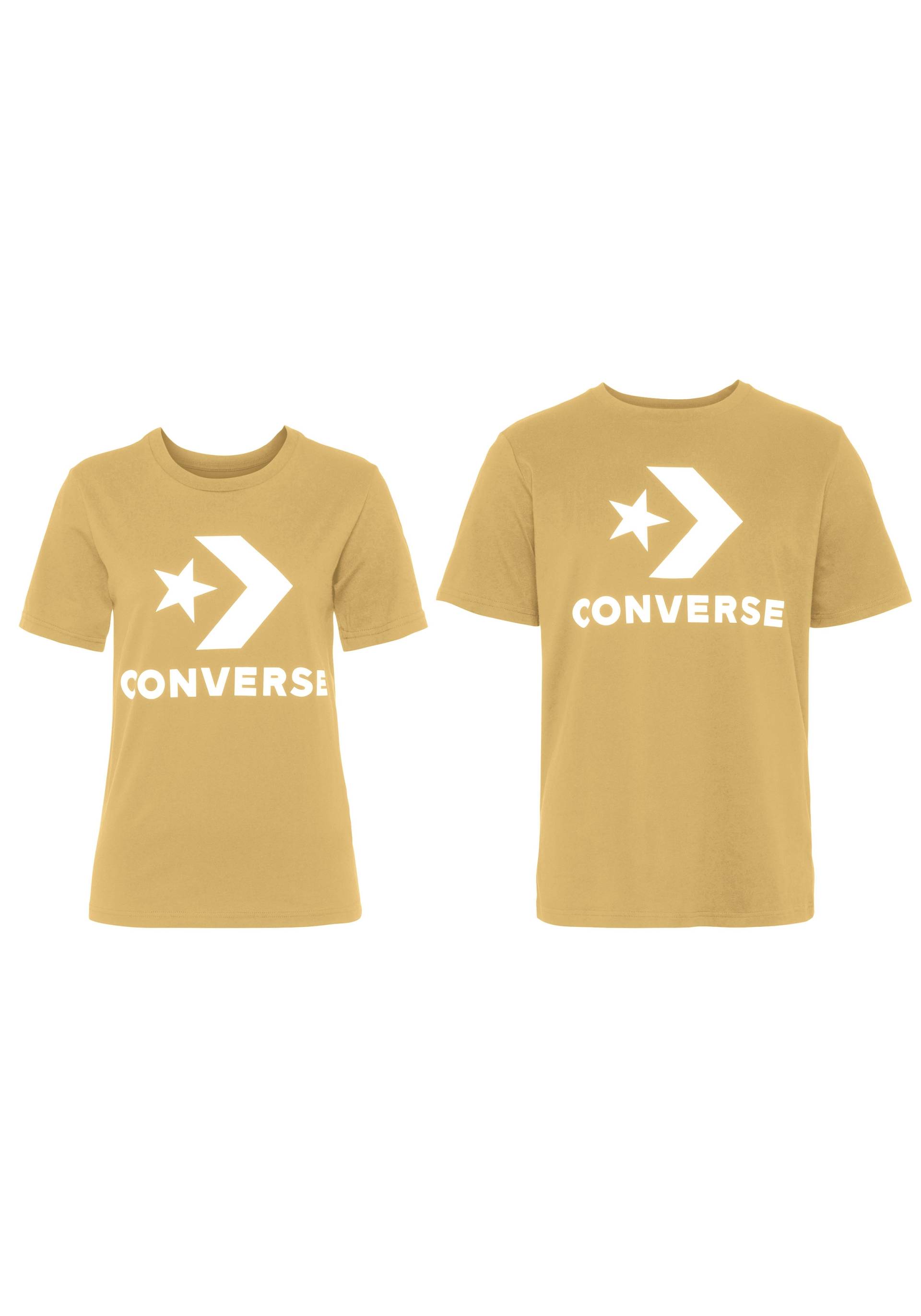 Converse T-Shirt »CONVERSE GO-TO STAR CHEVRON LOGO STANDARD-FIT T-SHIRT«, Unisex von Converse