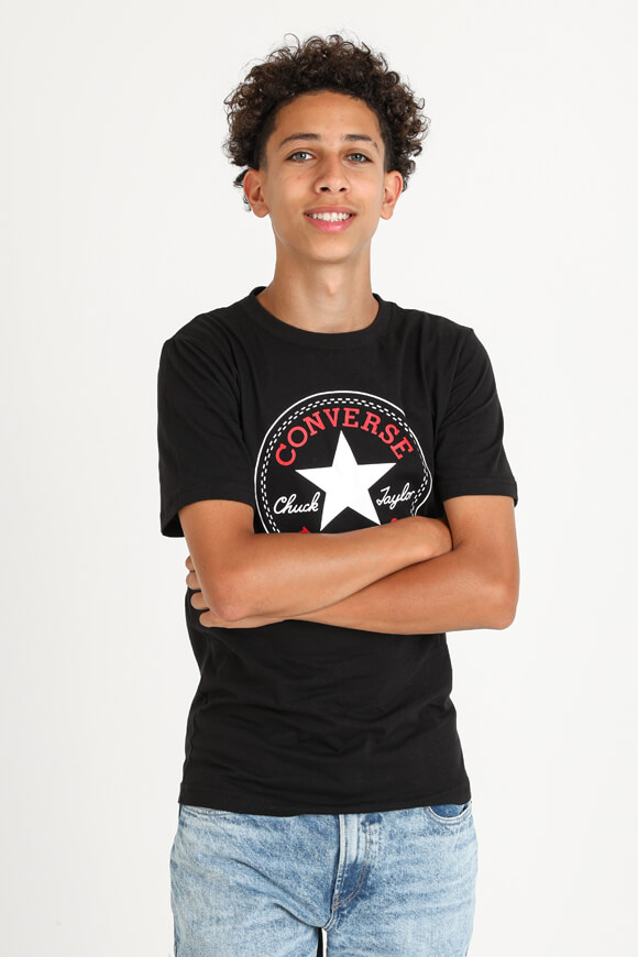 Converse T-Shirt | Schwarz | Jungen  | L von Converse