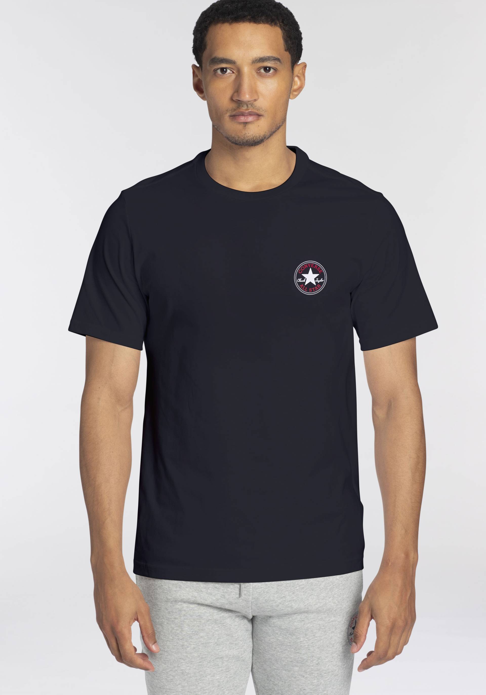 Converse T-Shirt »CONVERSE GO-TO MINI PATCH T-SHIRT«, mit Logodruck von Converse