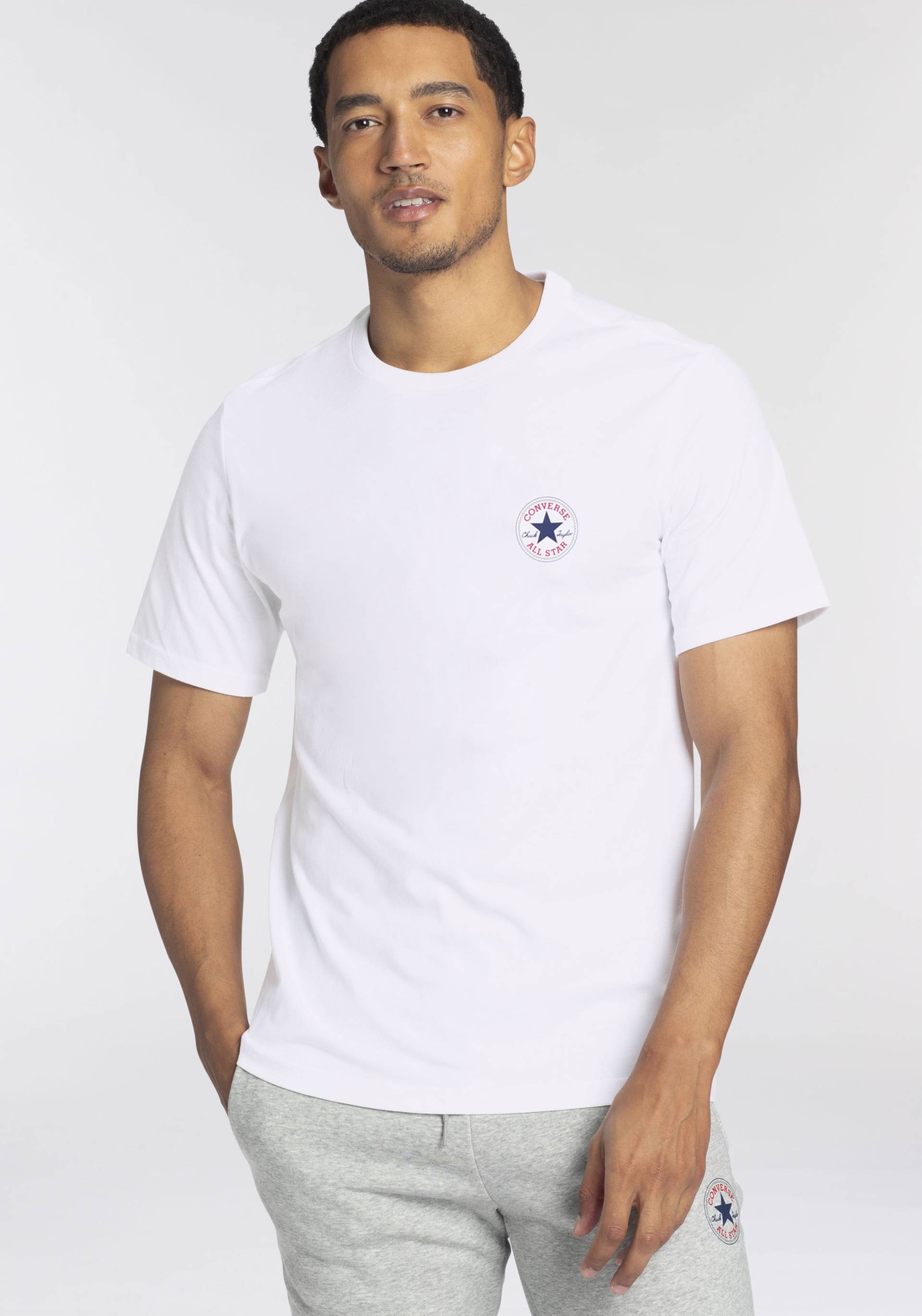 Converse T-Shirt »GO-TO MINI PATCH T-SHIRT«, mit Logodruck von Converse