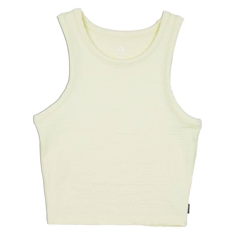 Converse Tanktop »CROPPED RIBBED KNIT TANK TOP«, (1 tlg.) von Converse