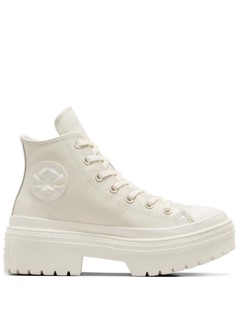 Converse lugged heel platform hi sneakers - Neutrals von Converse