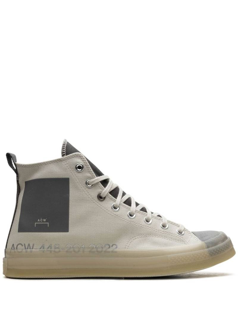 Converse x A-COLD-WALL* Chuck 70 Hi Pavement sneakers - Neutrals von Converse