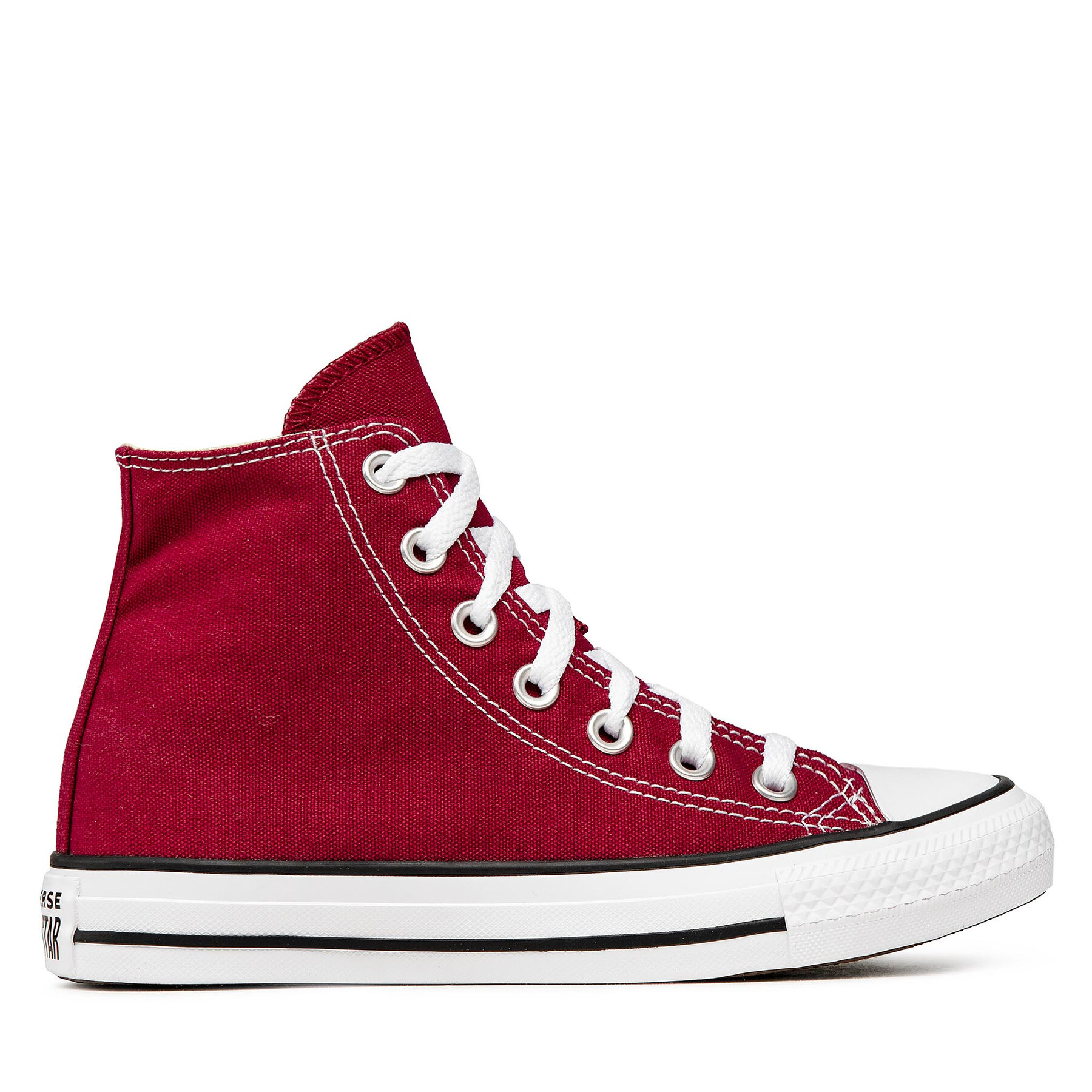 Sneakers aus Stoff Converse All Star Hi Maroon M9613 Dunkelrot von Converse