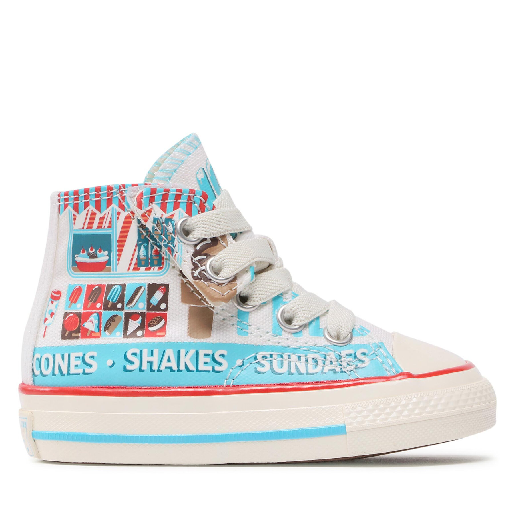 Sneakers aus Stoff Converse Chuck 70 1V Hi A00397C Bunt von Converse