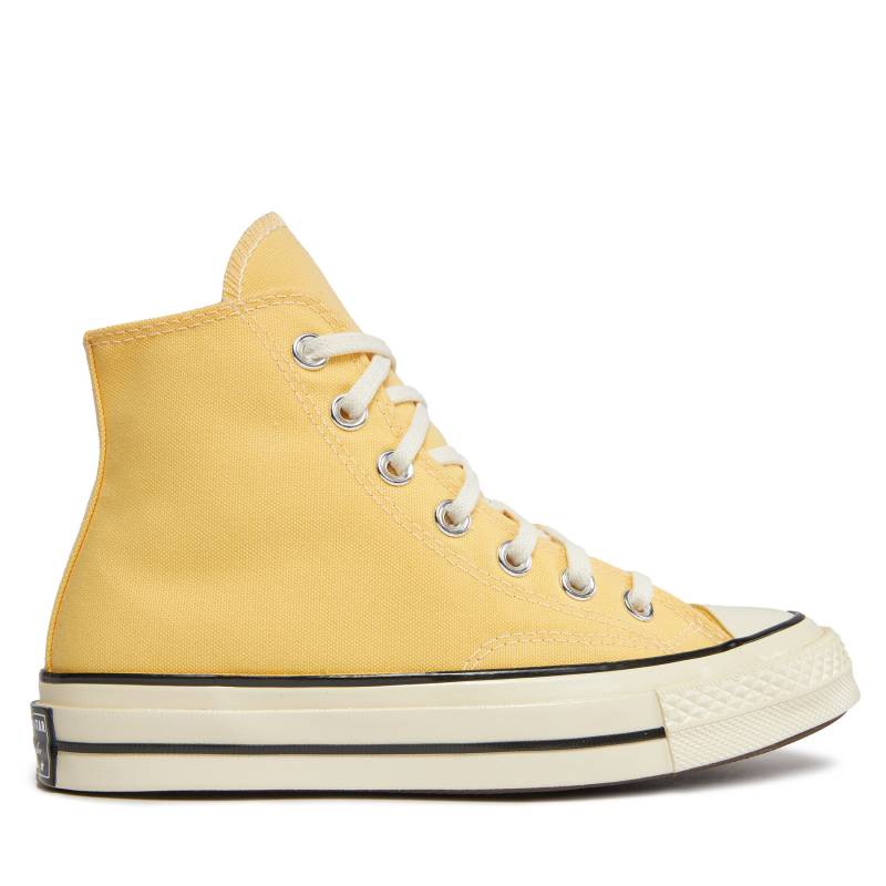 Sneakers aus Stoff Converse Chuck 70 HI A02757C Gelb von Converse