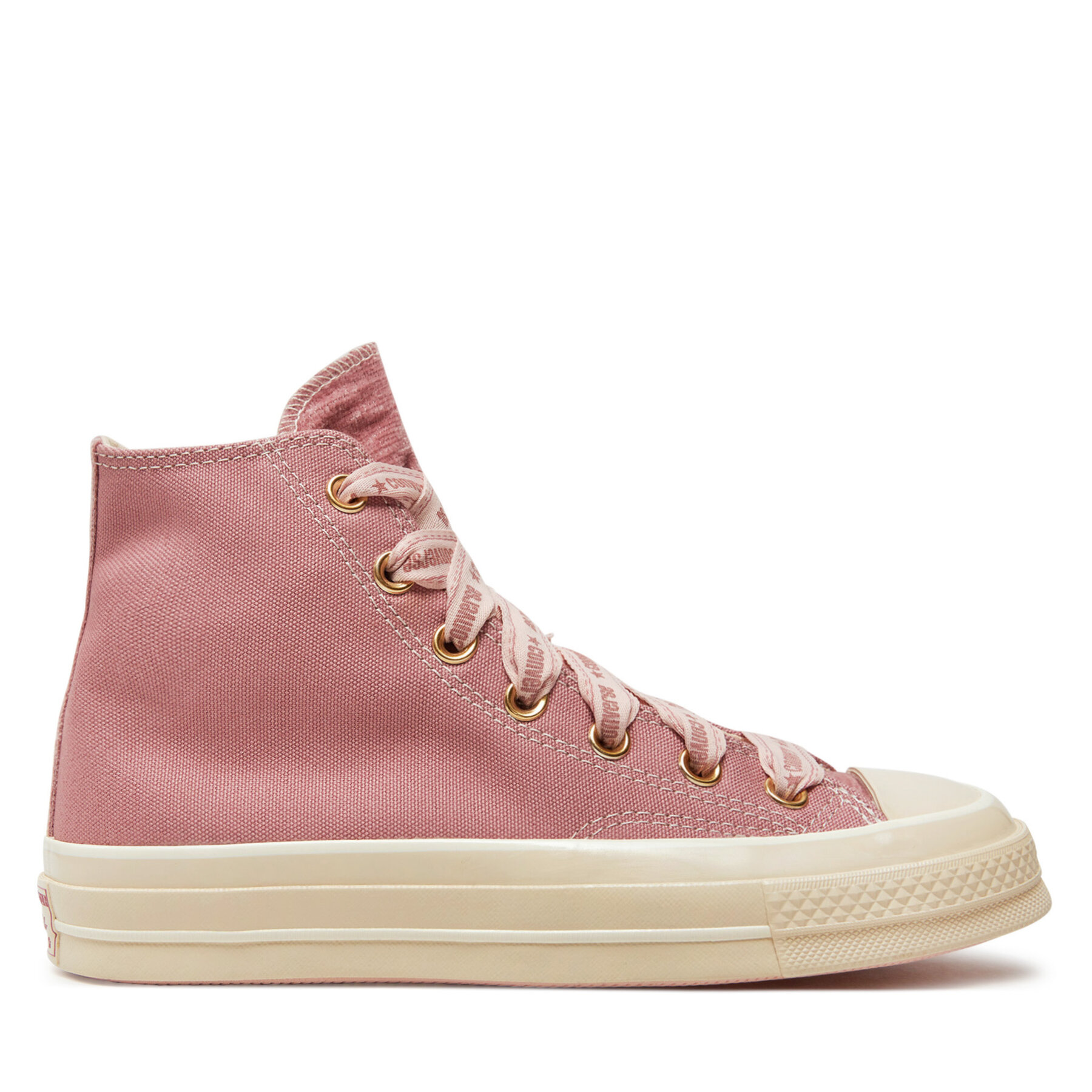 Sneakers aus Stoff Converse Chuck 70 High A07977C Rosa von Converse