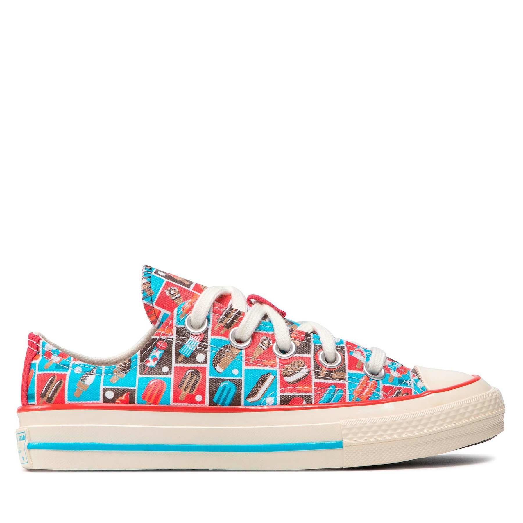 Sneakers aus Stoff Converse Chuck 70 Ox A00519C Bunt Sneakers aus Stoff Converse Chuck 70 Ox A00519C Bunt von Converse