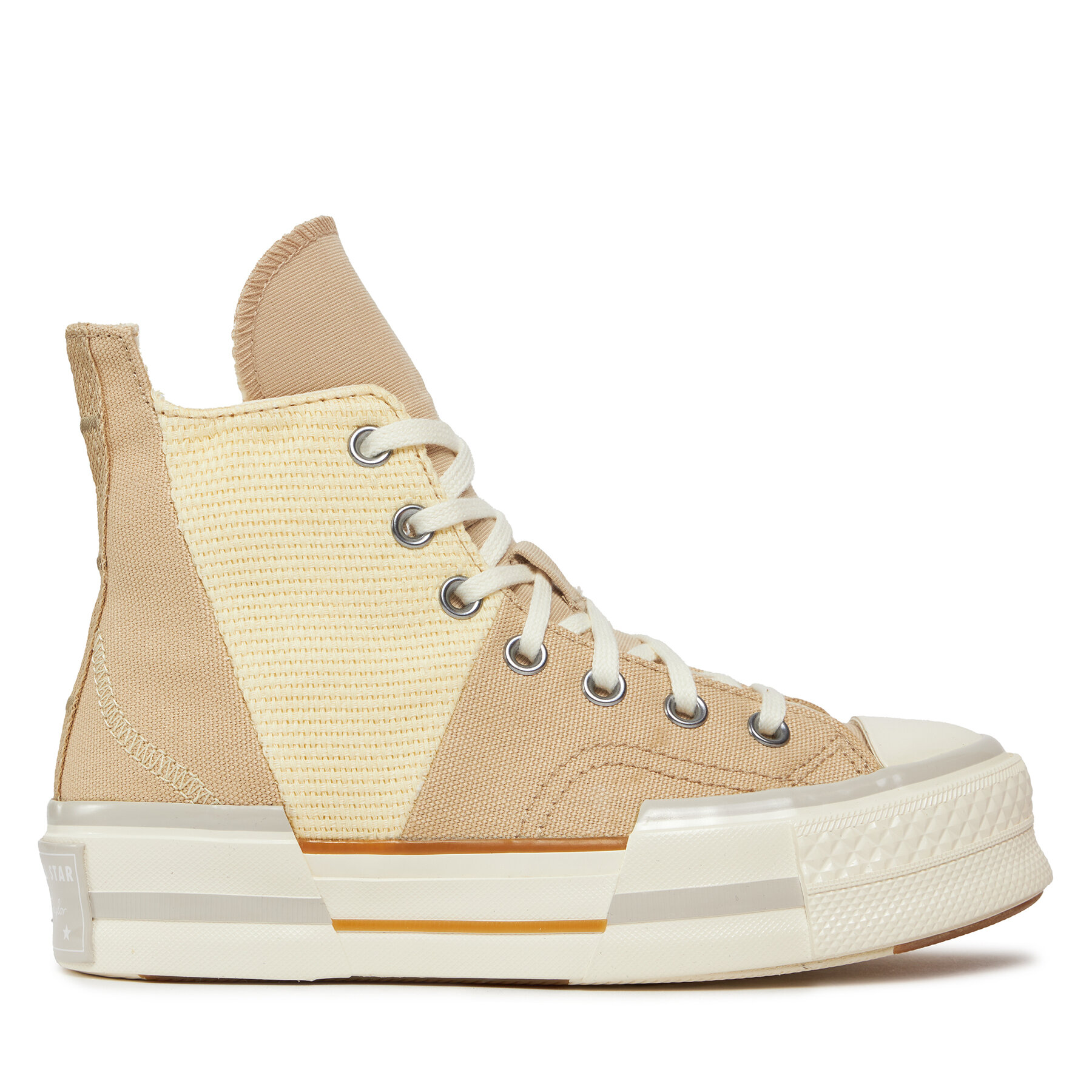 Sneakers aus Stoff Converse Chuck 70 Plus Colorblock A03498C Beige Sneakers aus Stoff Converse Chuck 70 Plus Colorblock A03498C Beige von Converse
