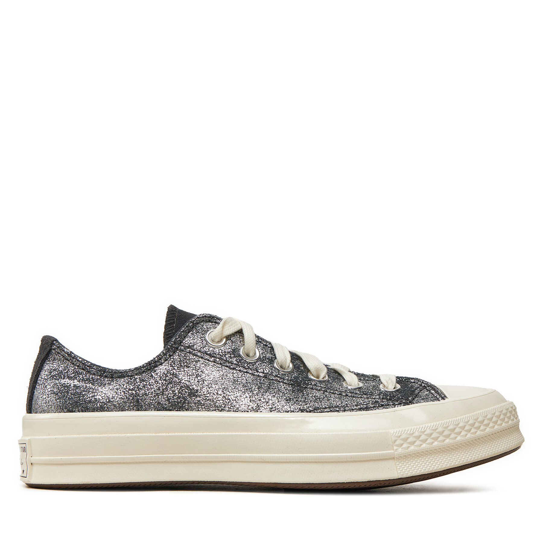 Sneakers aus Stoff Converse Chuck 70 Suede Shimmer A10379C Grau von Converse