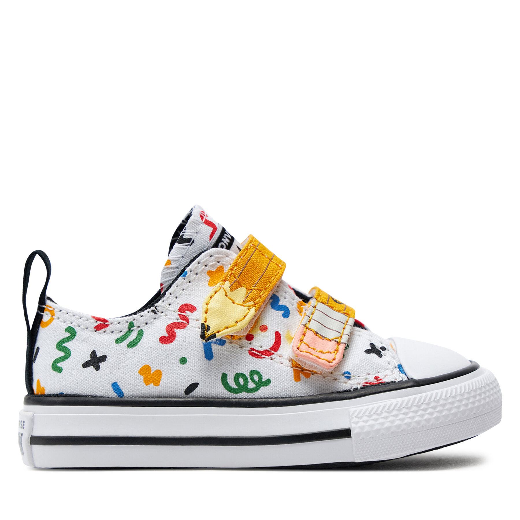 Sneakers aus Stoff Converse Chuck Taylor All Star Easy-On Doodles A07219C Weiß von Converse