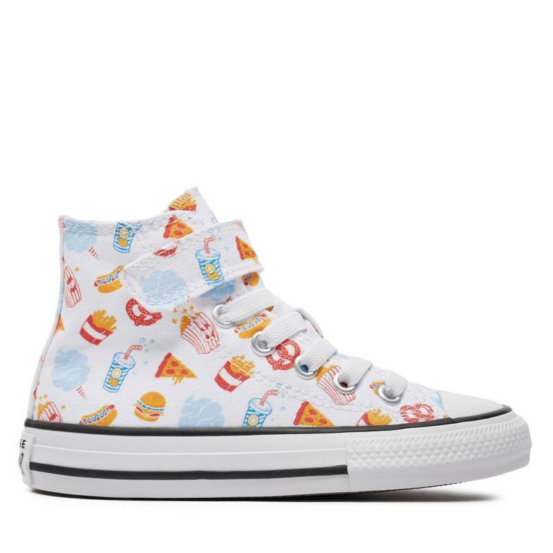 Sneakers aus Stoff Converse Chuck Taylor All Star Easy On Snacks A07377C Weiß von Converse