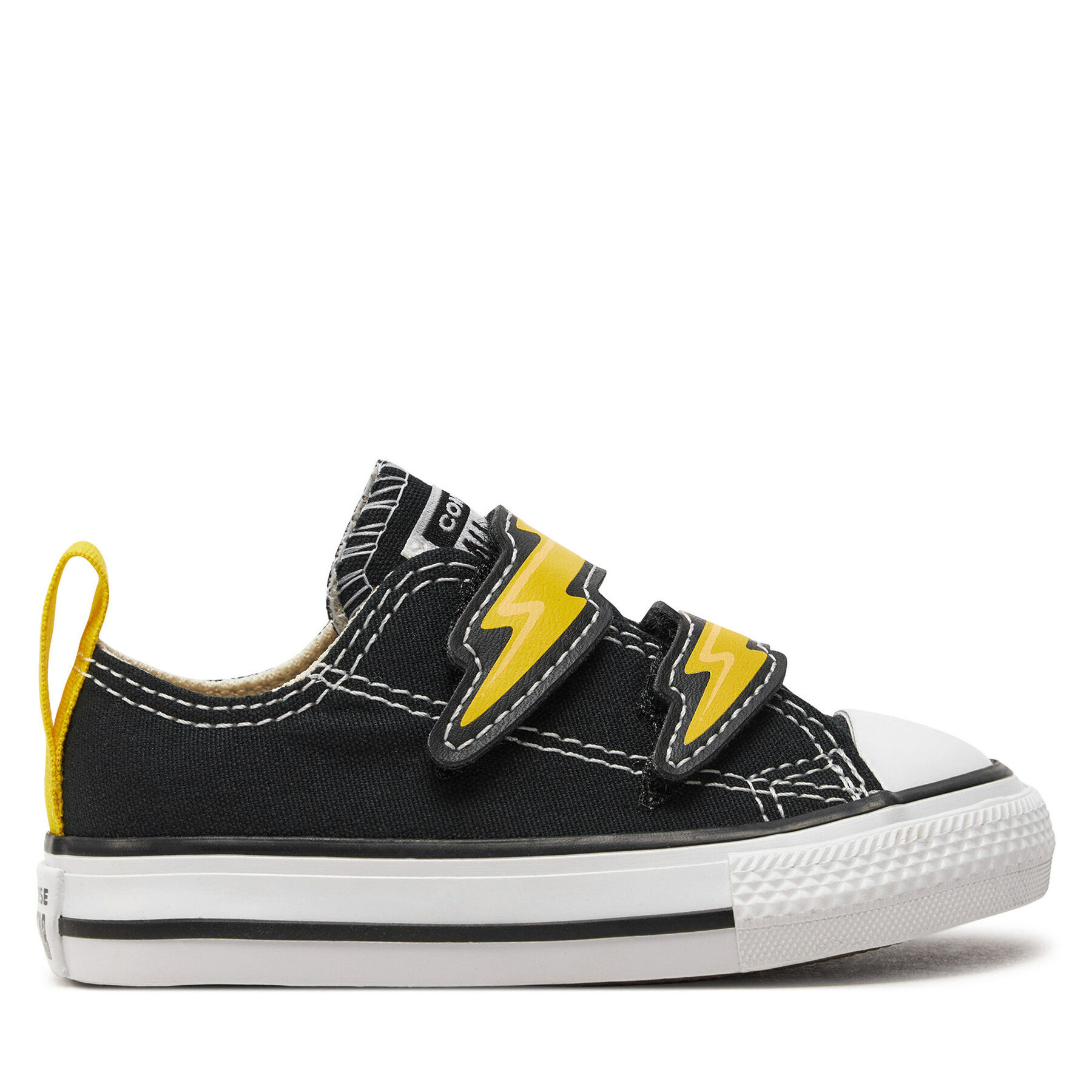 Sneakers aus Stoff Converse Chuck Taylor All Star Electric Bolt Easy-On A08376C Schwarz von Converse