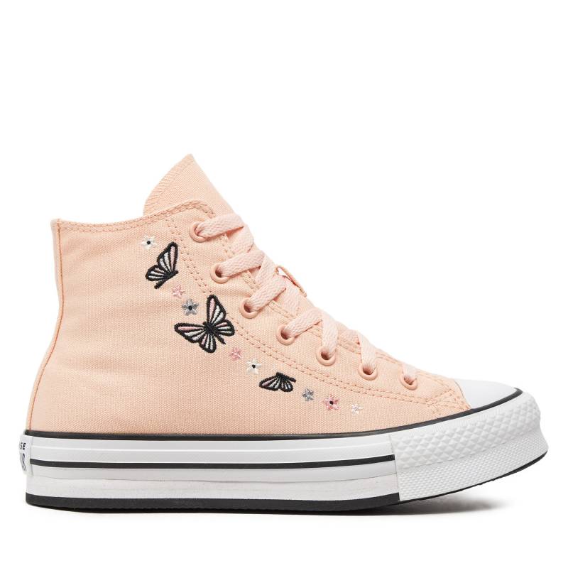 Sneakers aus Stoff Converse Chuck Taylor All Star Eva Lift Butterflies A07355C Rosa von Converse