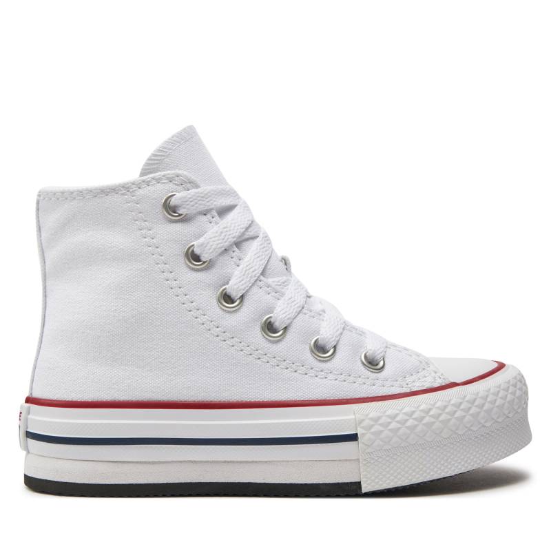 Sneakers aus Stoff Converse Chuck Taylor All Star Eva Lift Canvas Platform 372860C Weiß von Converse