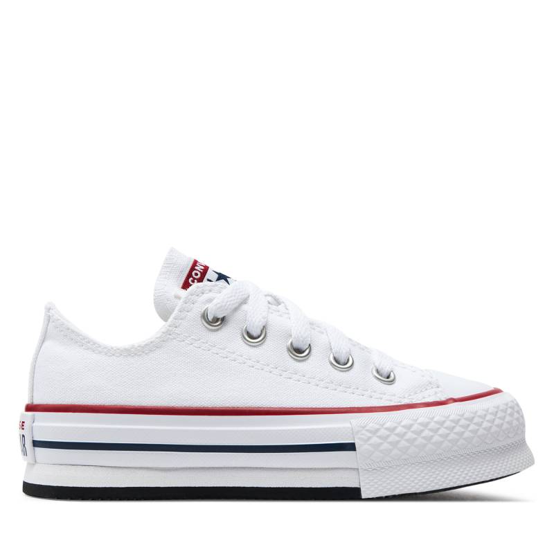 Sneakers aus Stoff Converse Chuck Taylor All Star Eva Lift Canvas Platform 372862C Weiß von Converse