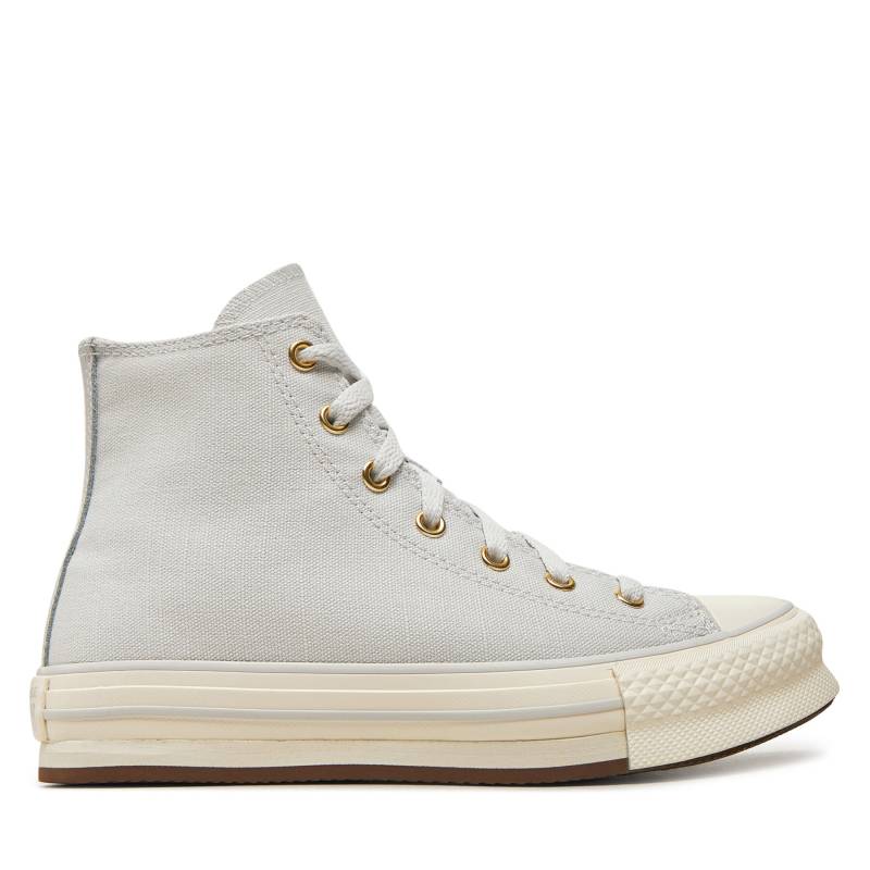 Sneakers aus Stoff Converse Chuck Taylor All Star Eva Lift Platform Tonal Canvas A10382C Grau von Converse