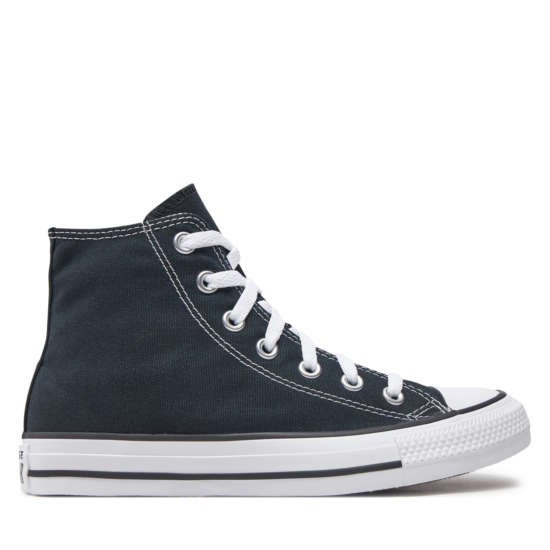 Sneakers aus Stoff Converse Chuck Taylor All Star HI M9160 W Schwarz von Converse