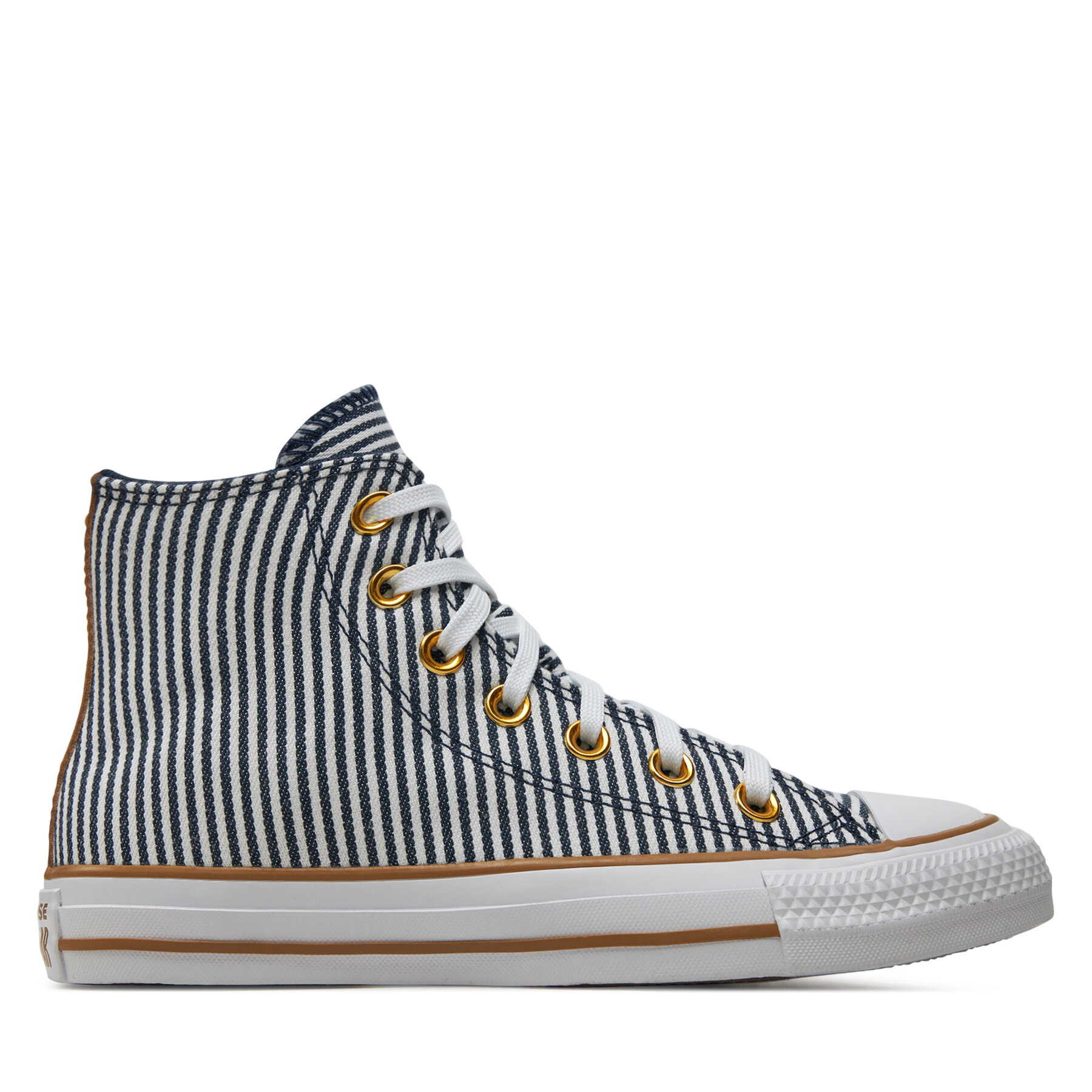 Sneakers aus Stoff Converse Chuck Taylor All Star Herringbone Stripe A07232C Blau von Converse