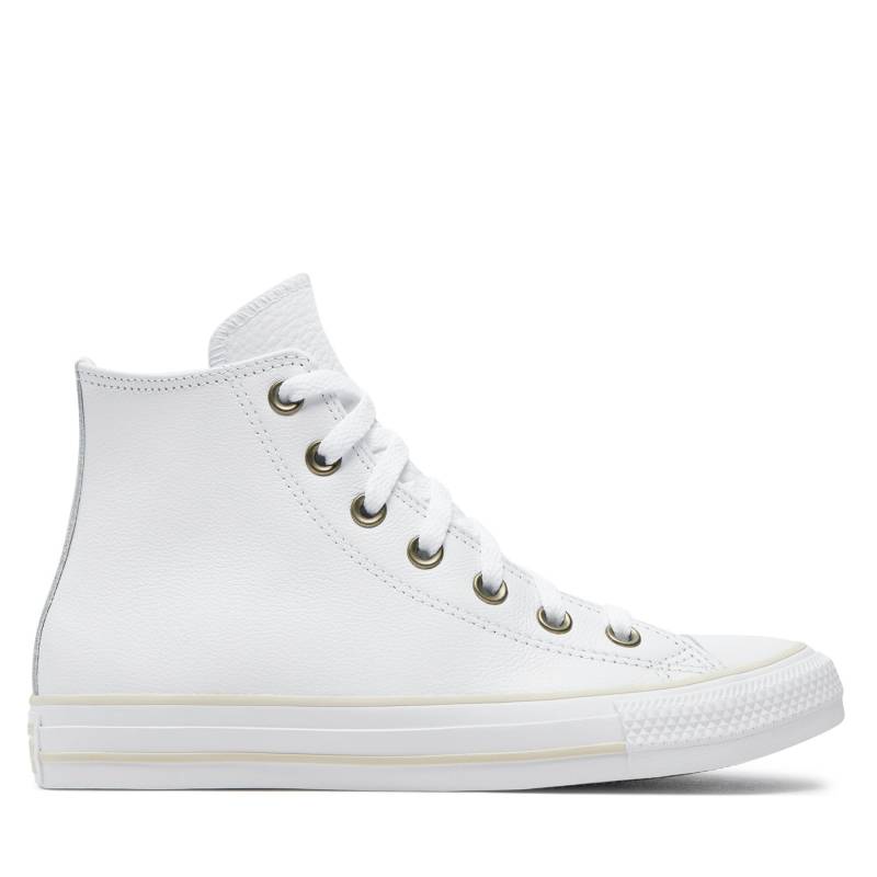 Sneakers aus Stoff Converse Chuck Taylor All Star Leather A08583C Weiß von Converse