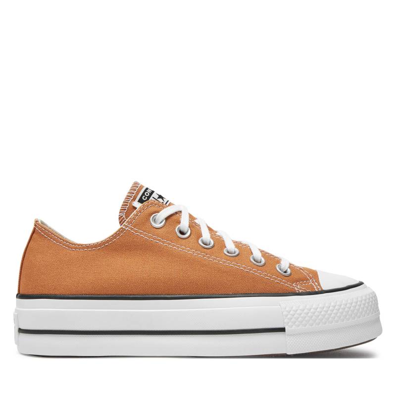 Sneakers aus Stoff Converse Chuck Taylor All Star Lift Platform A11540C Orange von Converse