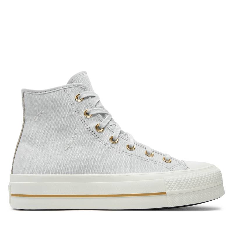 Sneakers aus Stoff Converse Chuck Taylor All Star Lift Platform Tailored Lines A08237C Grau von Converse