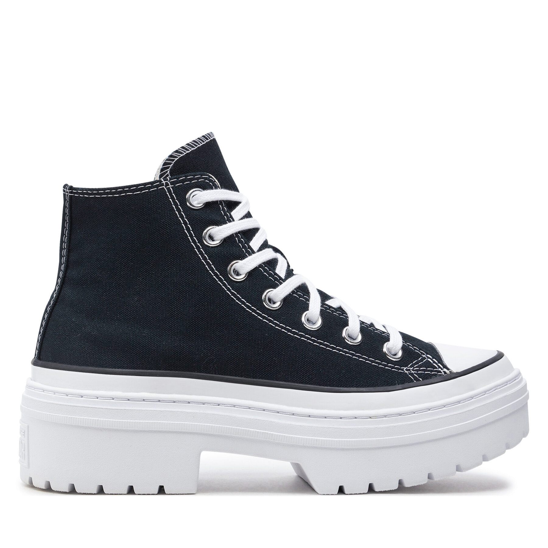 Sneakers aus Stoff Converse Chuck Taylor All Star Lugged Heel Platform A08258C Schwarz von Converse