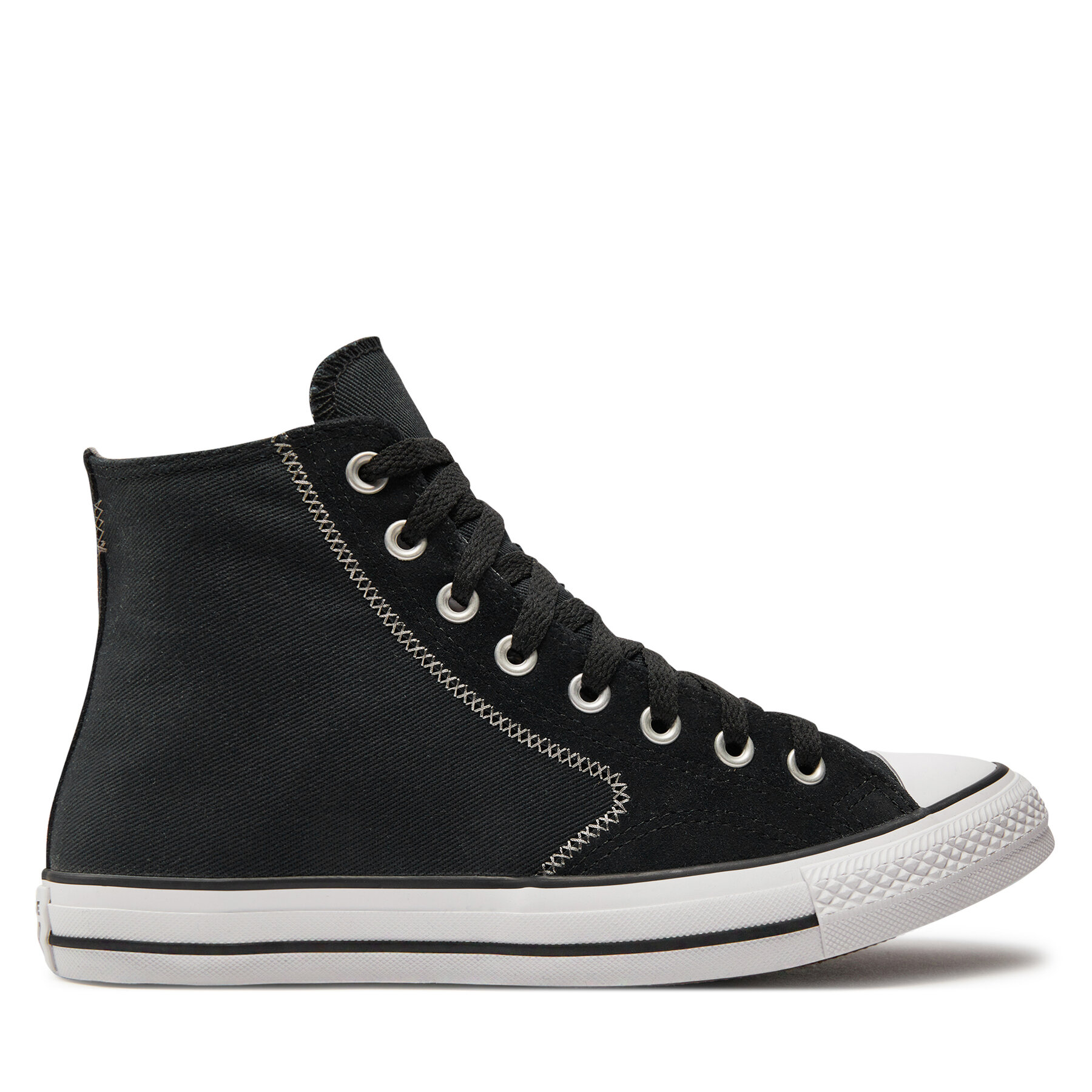 Sneakers aus Stoff Converse Chuck Taylor All Star Mixed Materials A08186C Schwarz von Converse