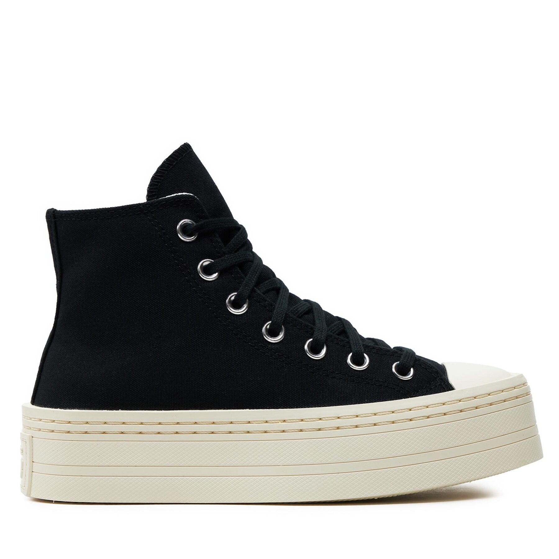 Sneakers aus Stoff Converse Chuck Taylor All Star Modern Lift Platform Canvas A06141C Schwarz von Converse