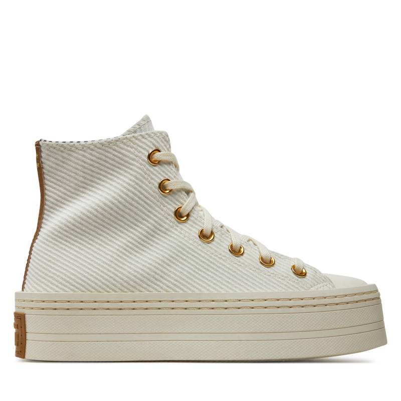 Sneakers aus Stoff Converse Chuck Taylor All Star Modern Lift Platform Corduroy A07204C Beige von Converse