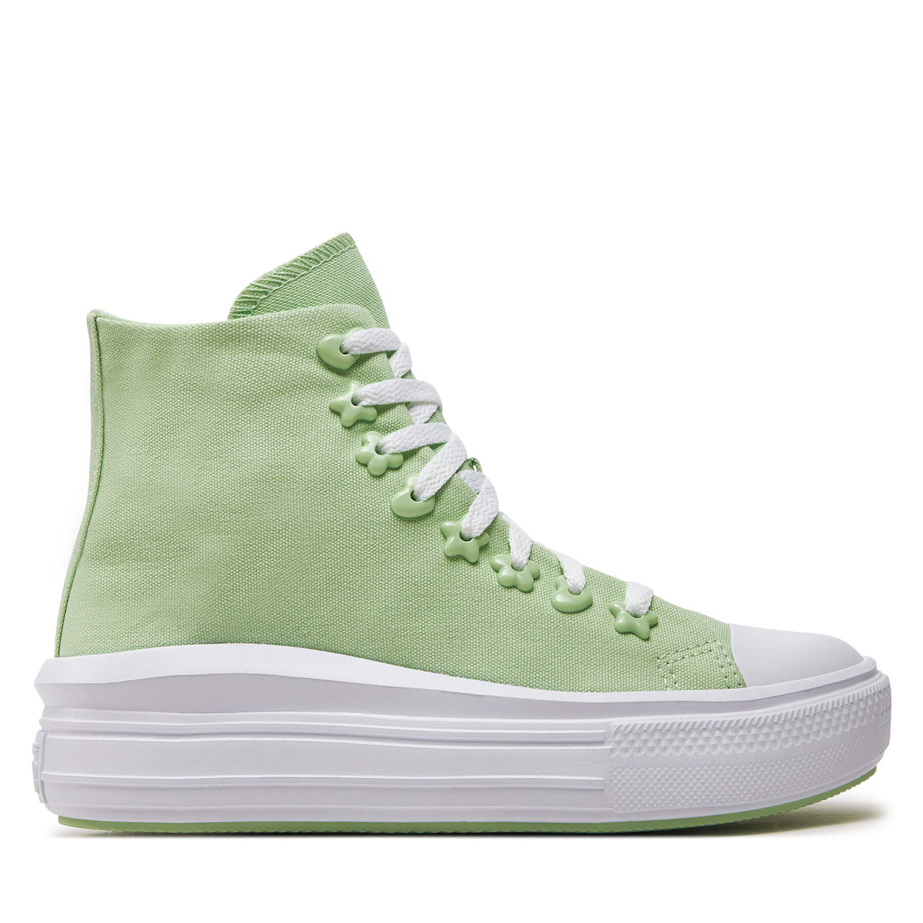 Sneakers aus Stoff Converse Chuck Taylor All Star Motion Platform Stars A08100C Grün von Converse