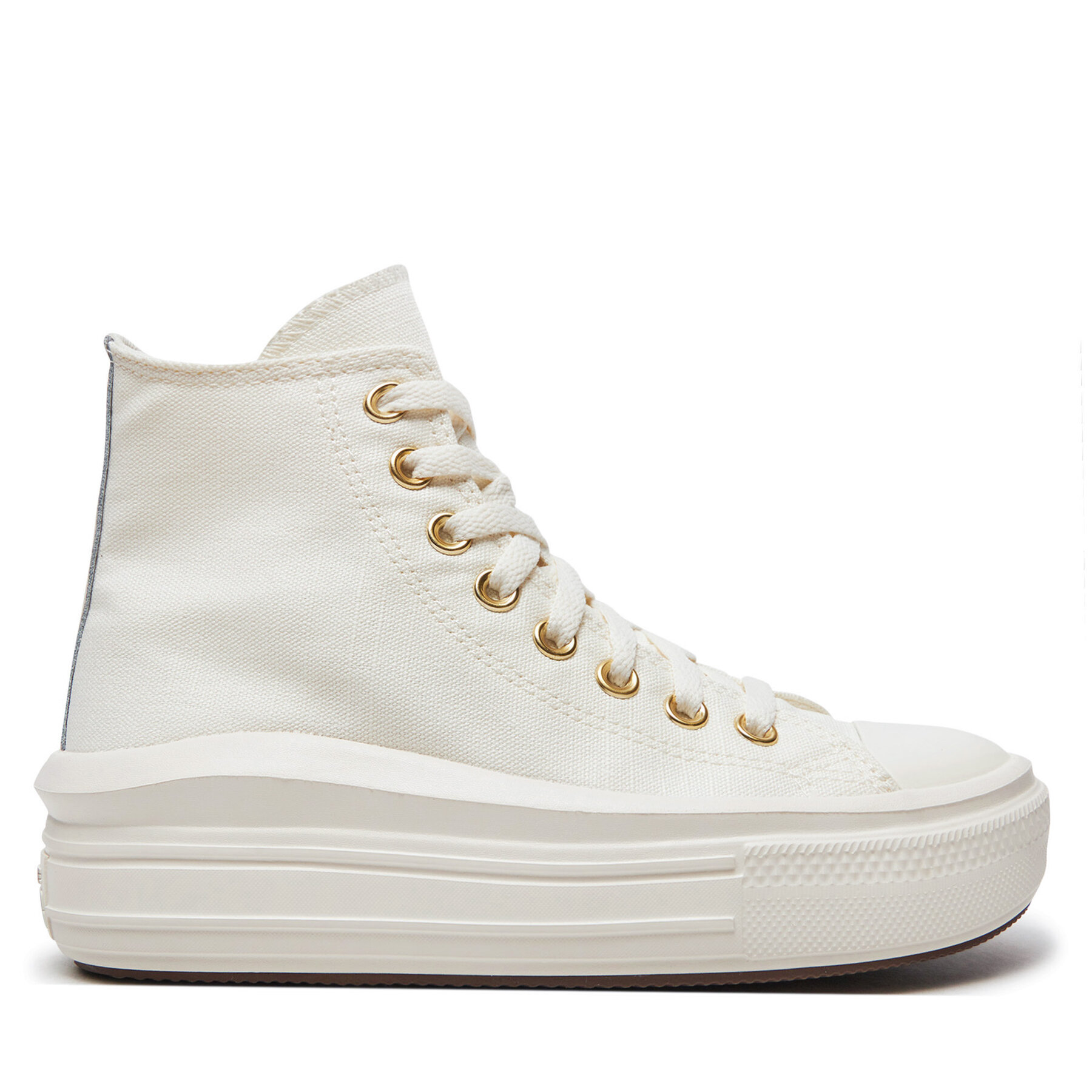 Sneakers aus Stoff Converse Chuck Taylor All Star Move Tonal Canvas A08384C Weiß von Converse