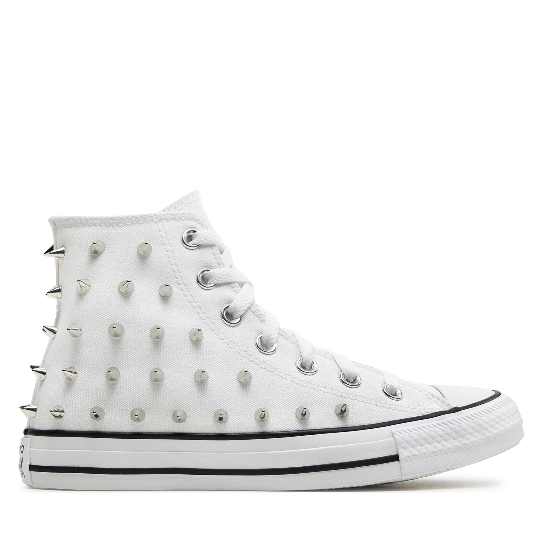 Sneakers aus Stoff Converse Chuck Taylor All Star Studded A06444C Weiß von Converse