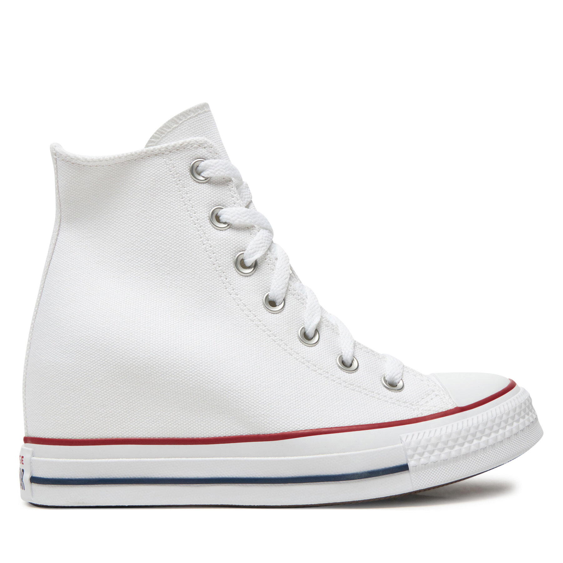 Sneakers aus Stoff Converse Chuck Taylor All Star Wedge Platform A11908C Weiß von Converse