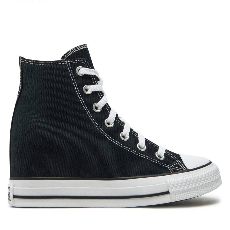 Sneakers aus Stoff Converse Chuck Taylor All Star Wedge Platform A11909C Schwarz von Converse