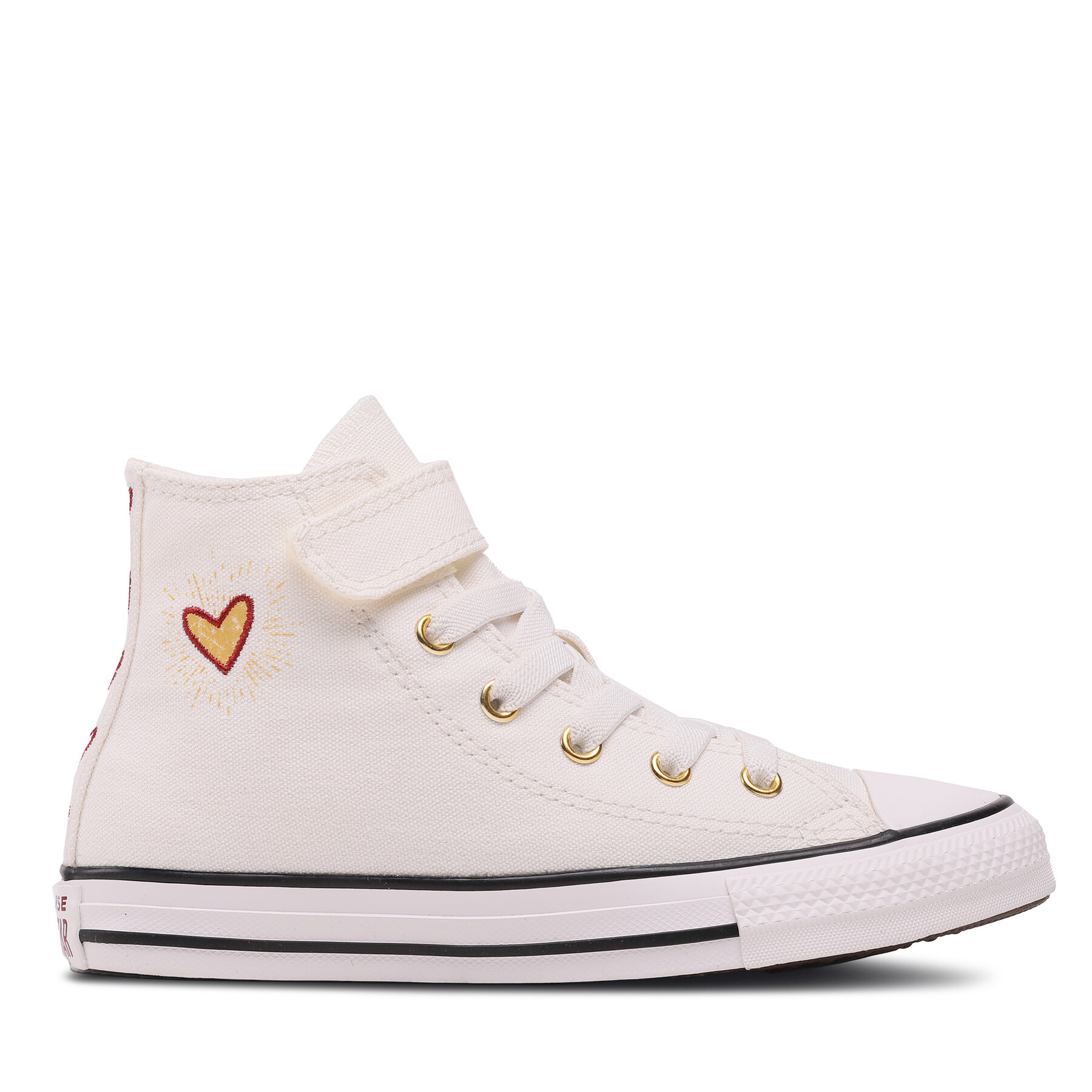 Sneakers aus Stoff Converse Ctas 1V Hi A04951C Écru von Converse