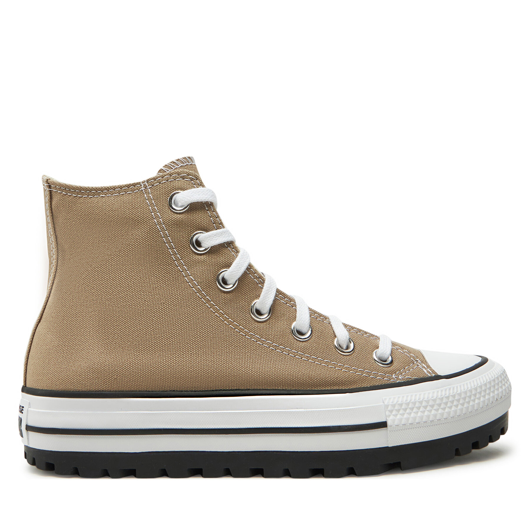 Sneakers aus Stoff Converse Ctas City Trek Hi A10189C Beige von Converse