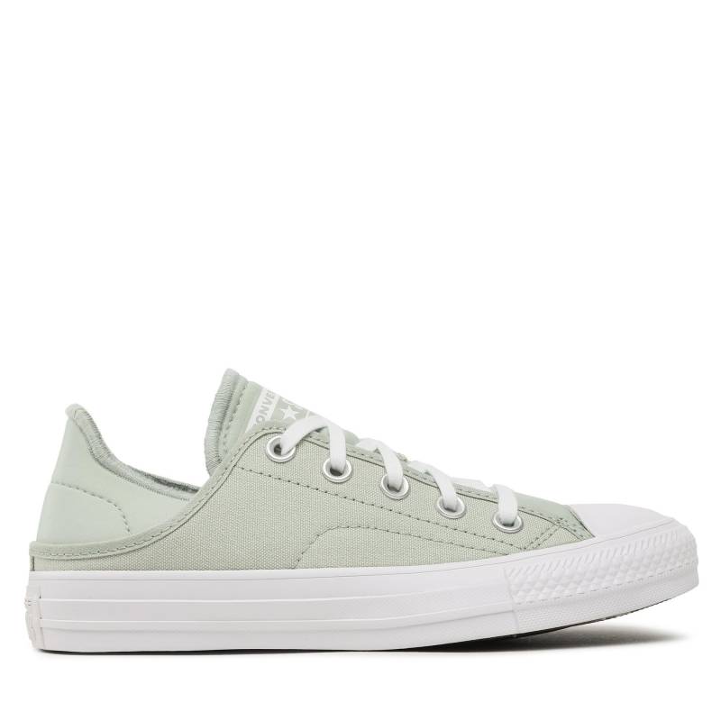 Sneakers aus Stoff Converse Ctas Crush Heel Ox A04369C Grün von Converse