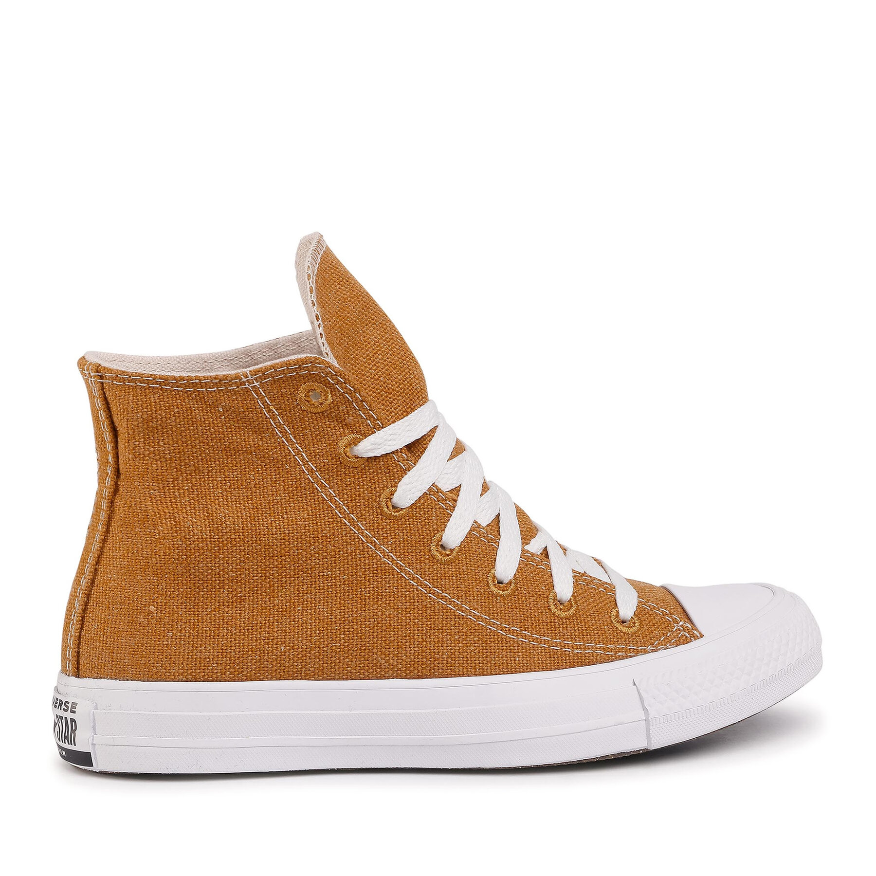 Sneakers aus Stoff Converse Ctas Hi 166740C Braun von Converse