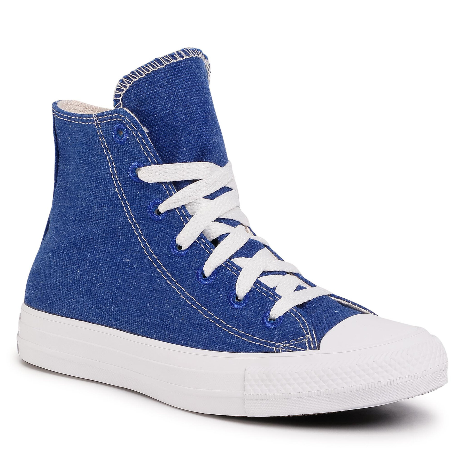 Sneakers aus Stoff Converse Ctas Hi 166741C Blau von Converse