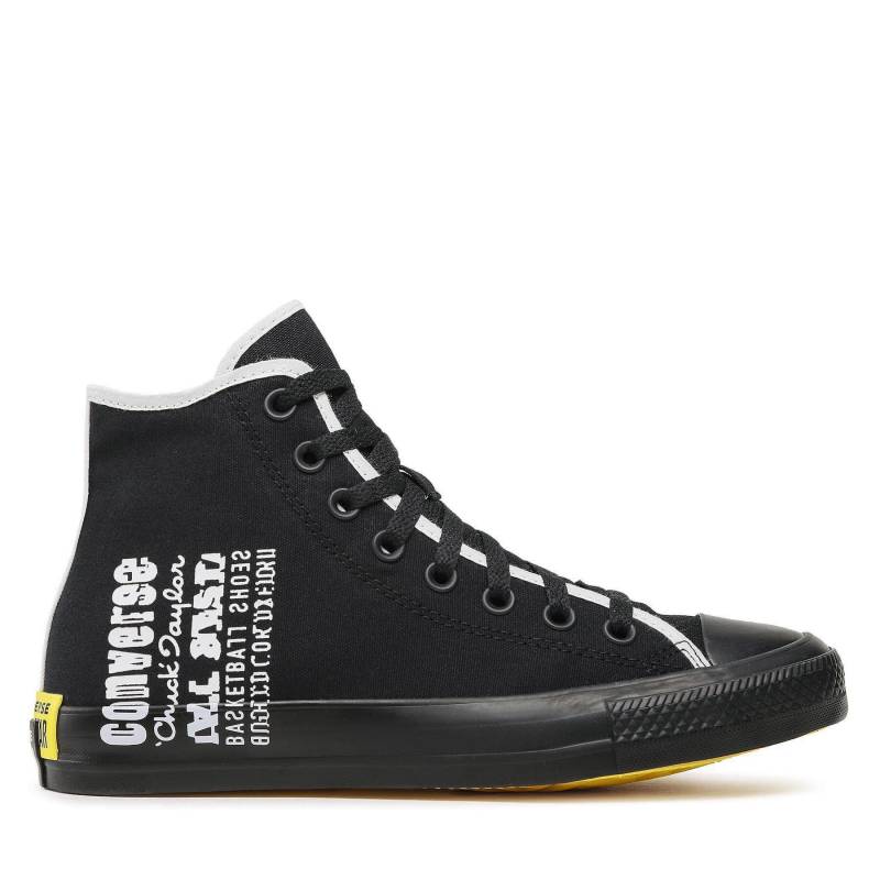 Sneakers aus Stoff Converse Ctas Hi A02796C Schwarz von Converse